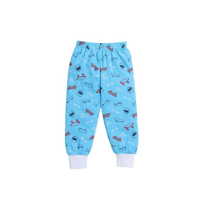 EIO Cotton Pajama Pants with All Over Print for Boys - Image 5