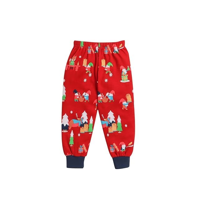 EIO Cotton Pajama Pants with All Over Print for Boys - Image 4