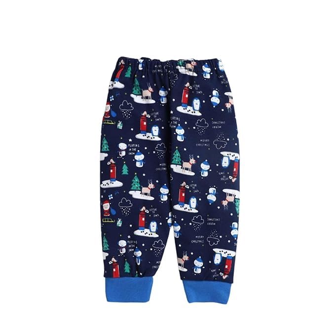 EIO Cotton Pajama Pants with All Over Print for Boys - Image 9