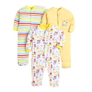 Newborn Baby Boys & Girls Rompers Sleepsuits Jumpsuit Night Suits for Infants