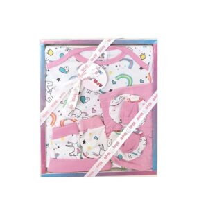 EIO Baby Gifts Set For New Born Unisex Clothing Gift Hamper 6Pcs