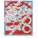 EIO Baby Gifts Set For New Born Unisex Clothing Gift Hamper 6Pcs  - red