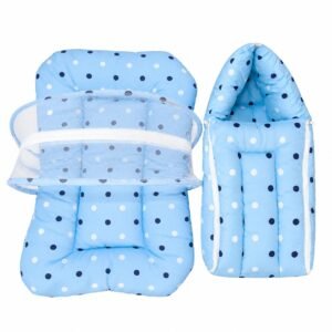 Baby Bed Cum Bedding Set/Baby Carrier/Sleeping Net Bag Pack of 2 Combo