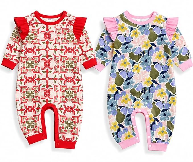 EIO® Premium Cotton Baby Rompers & Sleepsuits (Pack of 2) - Image 2